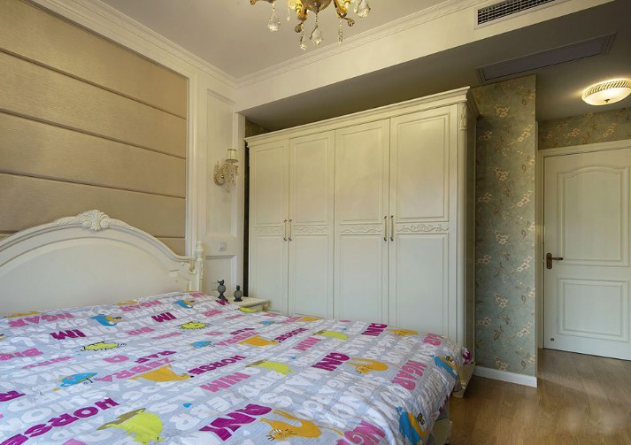 115平欧式田园卧室衣柜图片 打造优雅氛围