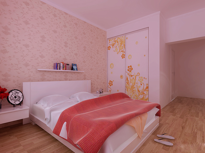 新婚夫妻的幸福爱巢 现代简约衣柜图片