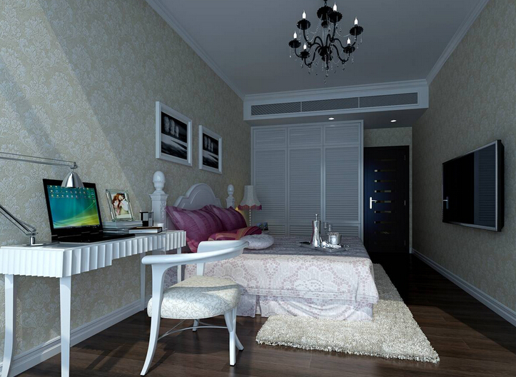 复式设计风格 简欧风格整体衣柜图片