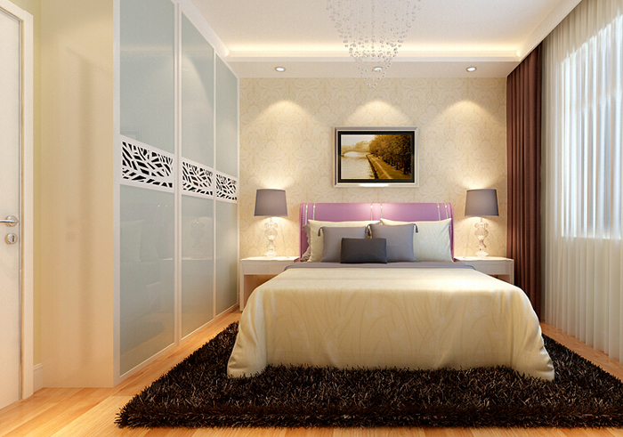 三代人居住75平“蜗居” 现代整体衣柜图片