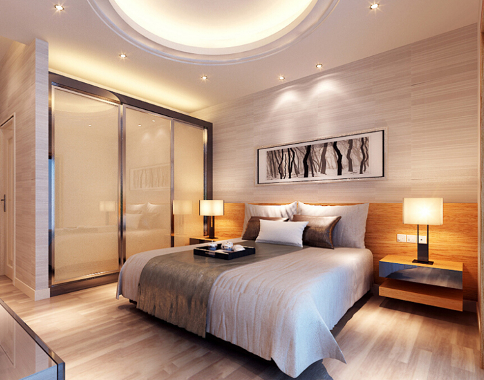 现代唯美大气衣柜设计图 优雅三口之家