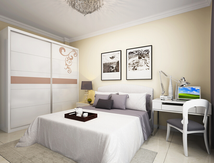 温馨实用卧室衣柜效果图 流行风格色彩装修