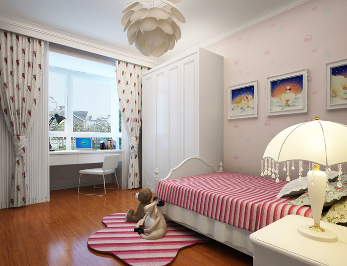 特色装饰换新颜 温馨甜美衣柜设计图