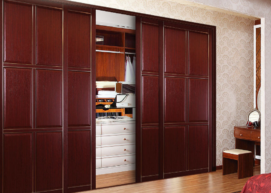 打造敞亮家居空间 现代嵌入式衣柜设计图