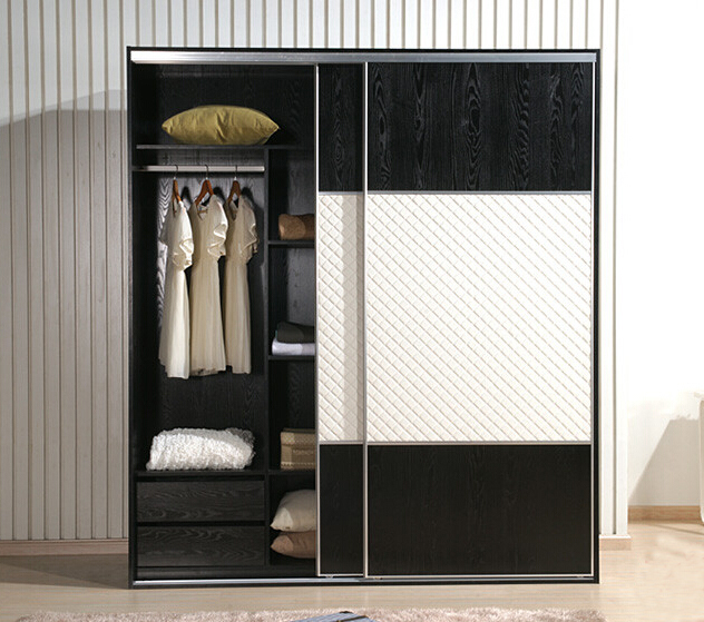 现代简约整体移门衣柜图片 满足现代的品味