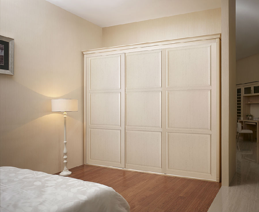 简约复式时尚家居 主卧衣柜效果图欣赏