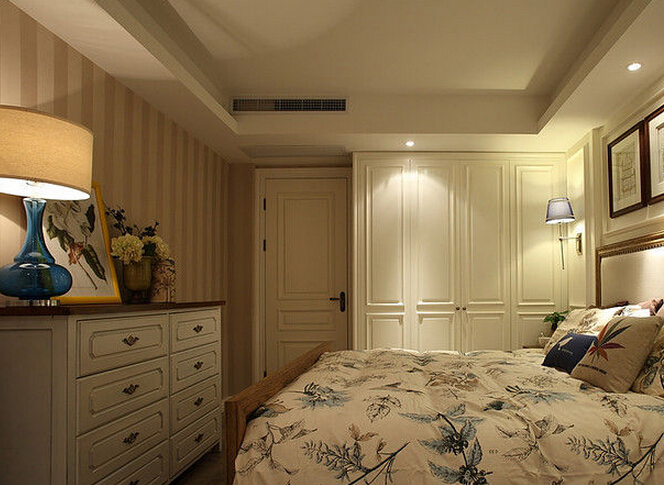美式田园风格衣柜设计图 素雅与时尚优雅结合