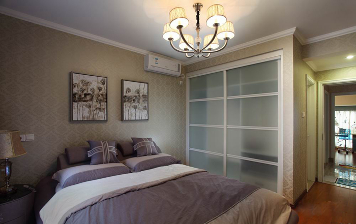 简约欧式风格衣柜设计图 低调韵味奢华风情