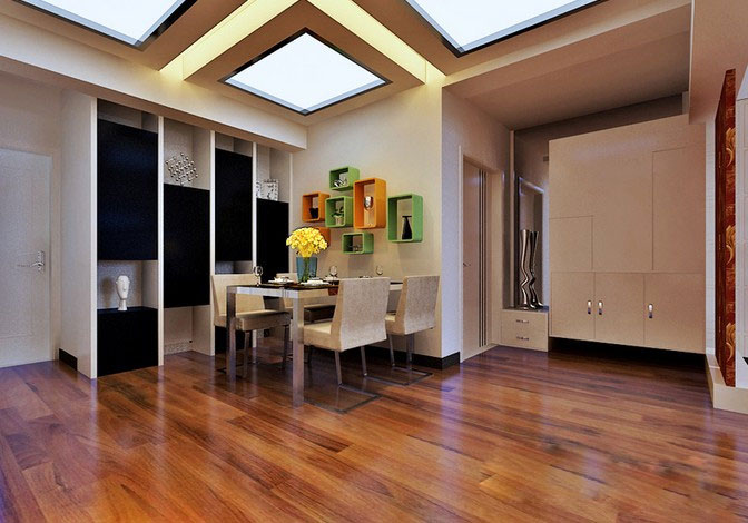 135㎡简约三居新装亮相  玄关整体衣柜效果图