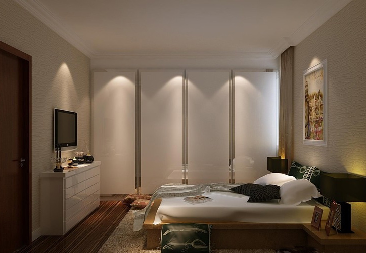 主卧“拍拍手”衣柜设计图 高端大气现代二居