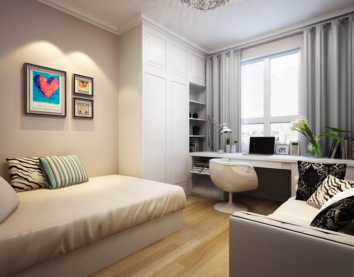 多功能卧室来袭 卧室衣柜效果图