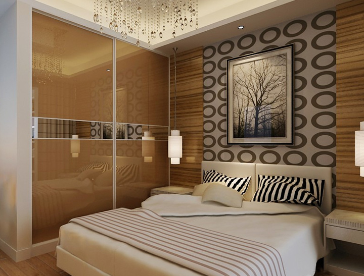 现代时尚烤漆衣柜设计图 让家变得更有条理