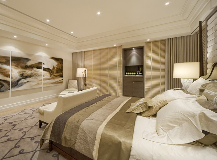 新古典风格卧室 豪华家装衣柜设计图