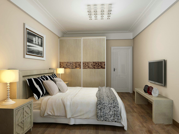 精致女人翻新家 卧室衣柜效果图