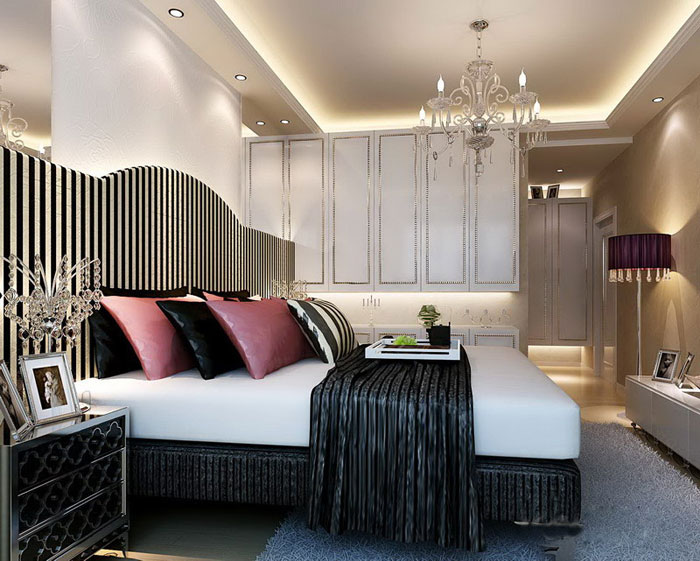 时尚家居搭配 现代简约衣柜效果图