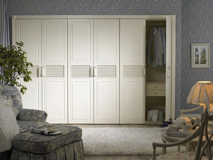 欧式田园衣柜效果图 展现田园之美