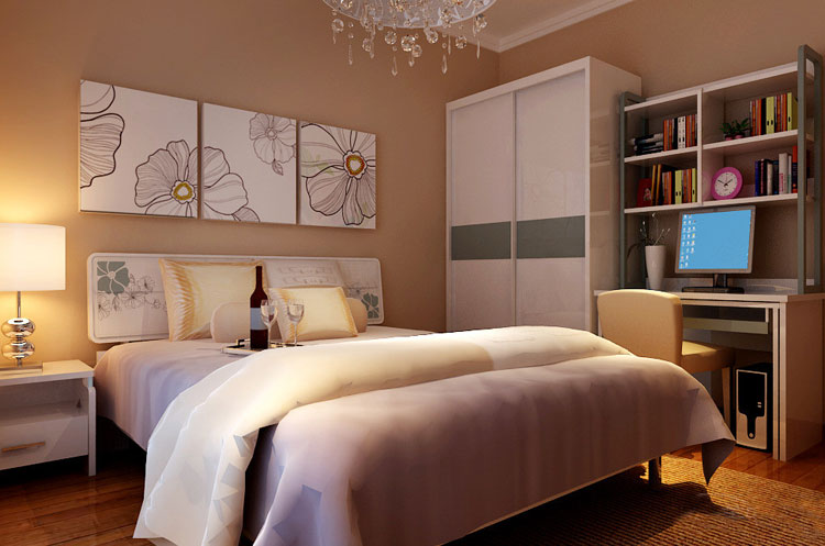 现代工薪夫妻衣柜效果图 简洁实用大方