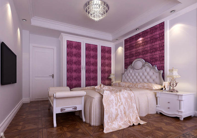 欧式典雅之风 欧式风格衣柜效果图