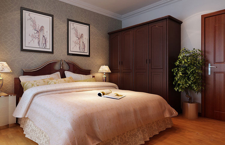 幸福生活欢乐多 简约欧式风格衣柜效果图