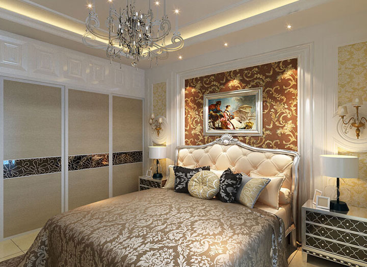 个性质感装饰 简欧风格衣柜设计图