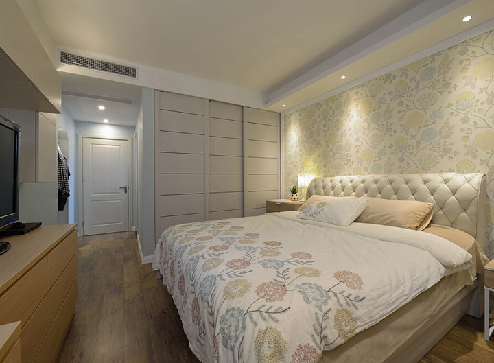 现代简约风格装饰 超强收纳衣柜效果图