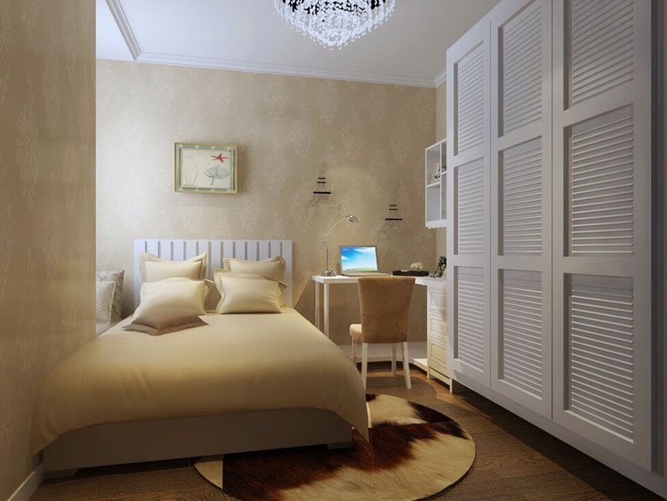 小复式上演混搭风 阁楼衣柜效果图