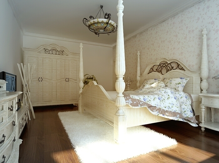 纽约豪华小阁楼 欧式风格衣柜设计图