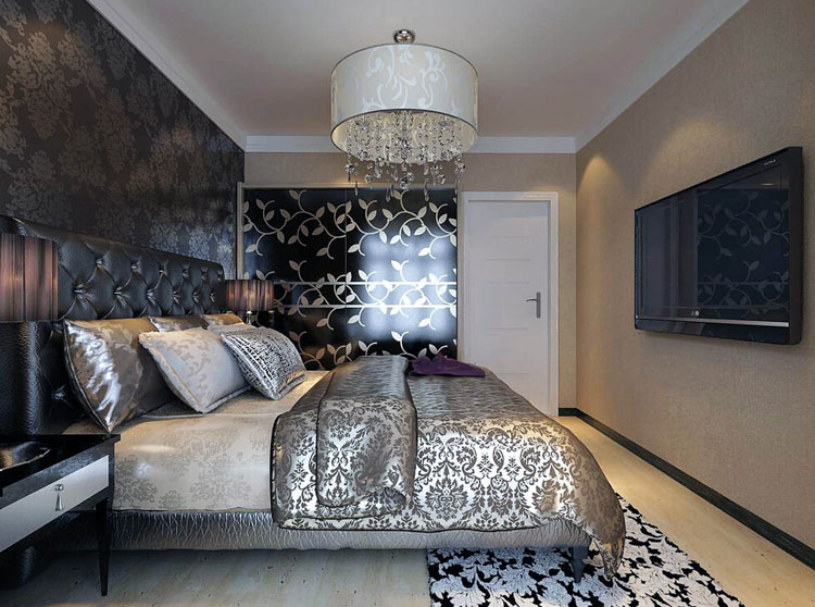 128平现代三居室 现代整体衣柜效果图