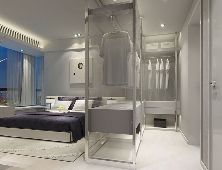 个性卧室衣柜设计图 时尚达人必备