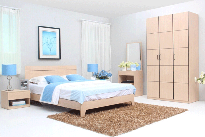 现代三门衣柜设计图 80后爱省钱实用装修