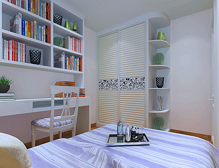 二手房次卧改造  高性价比衣柜设计图