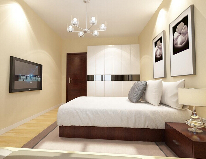 95平现代卧室衣柜效果图 升级卧室格调 