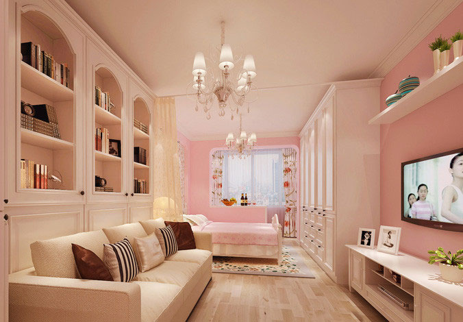 打造幸福居室 白领卧室衣柜图片