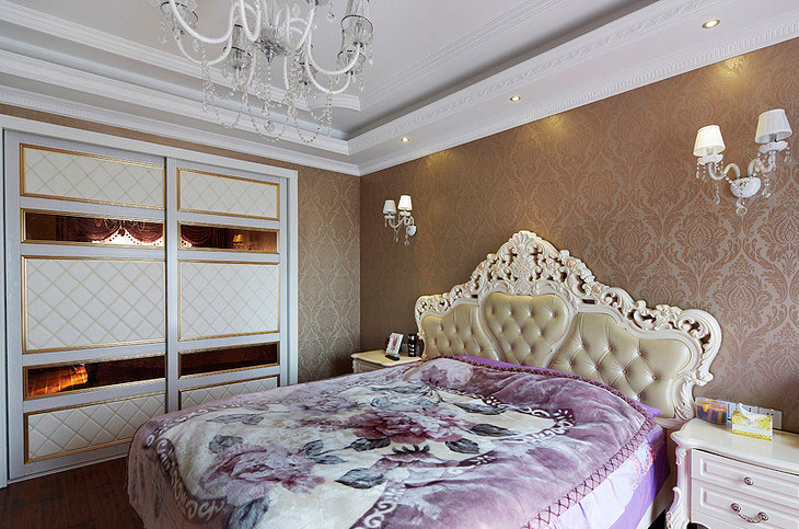 欧式整体衣柜效果图 奢华荟萃