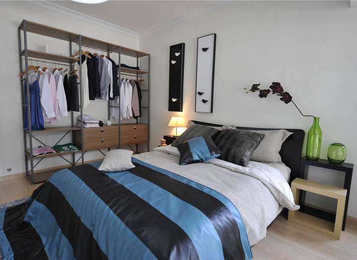 现代简约衣柜设计图 租客一族必备