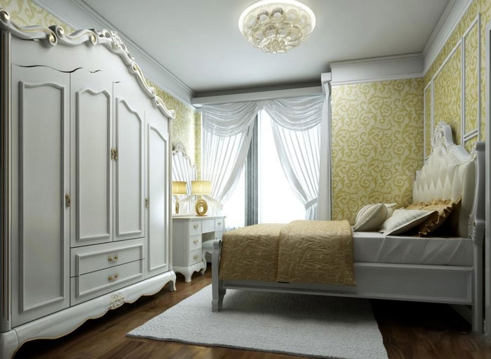 做自己的女主人公 优雅欧式衣柜设计图