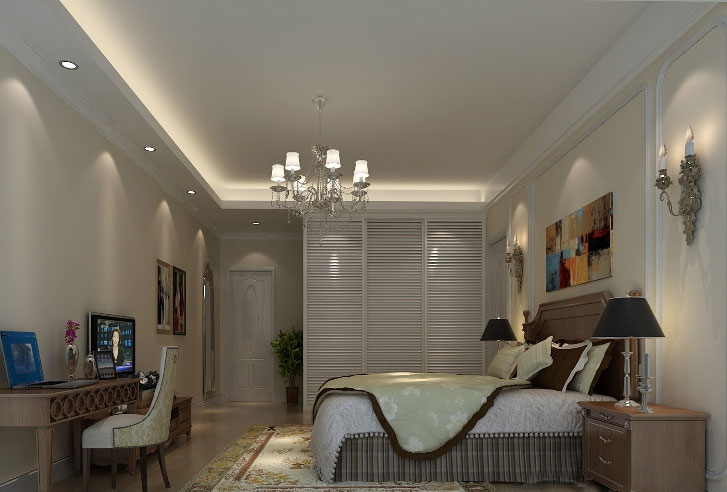 简约欧式风格衣柜效果图 年轻一族追求自然休闲