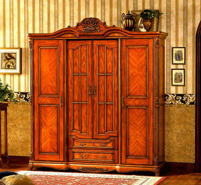 美式整体衣柜效果图 美到让你惊艳