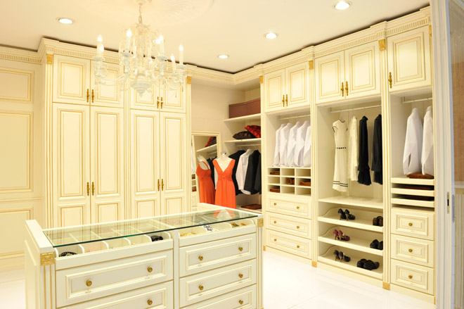 优雅小资整体衣柜效果图 高贵优雅魅力十足