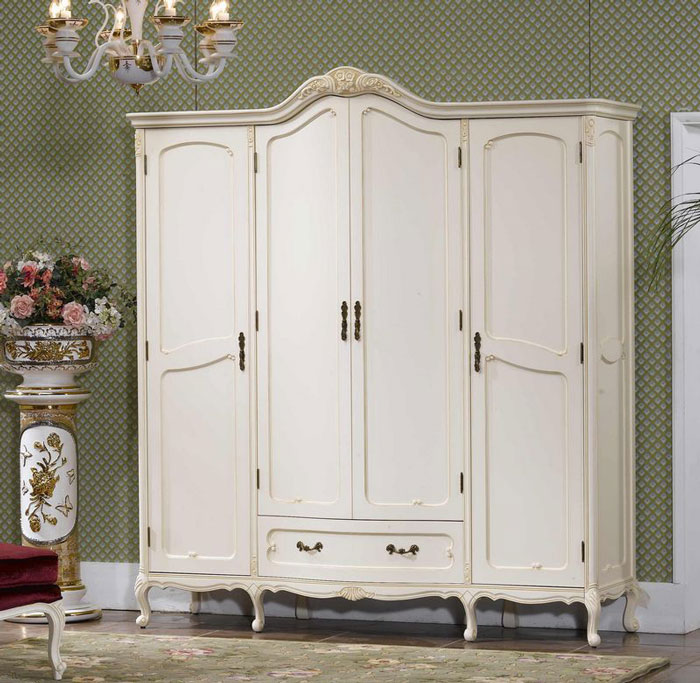 欧式田园衣柜设计图 流连忘返异域风情 