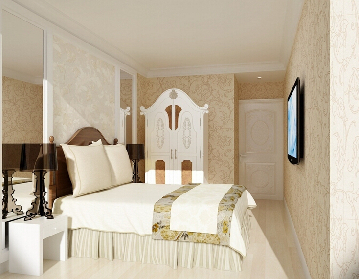 现代欧式衣柜效果图 温文柔雅主卧