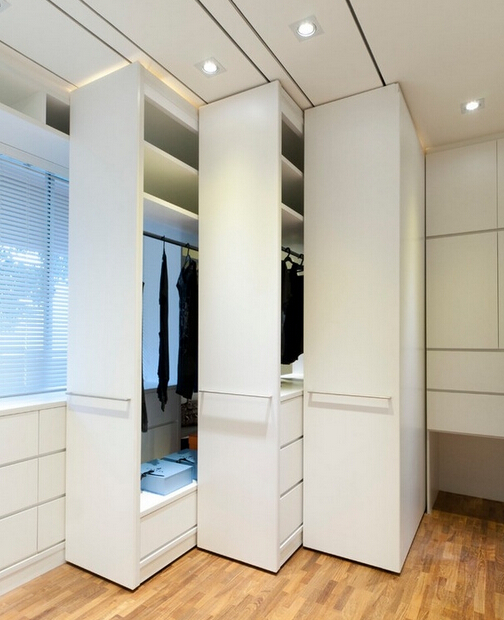 现代居家创意 隐藏式衣柜效果图