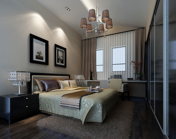 摩登风来袭 时尚质感衣柜效果图