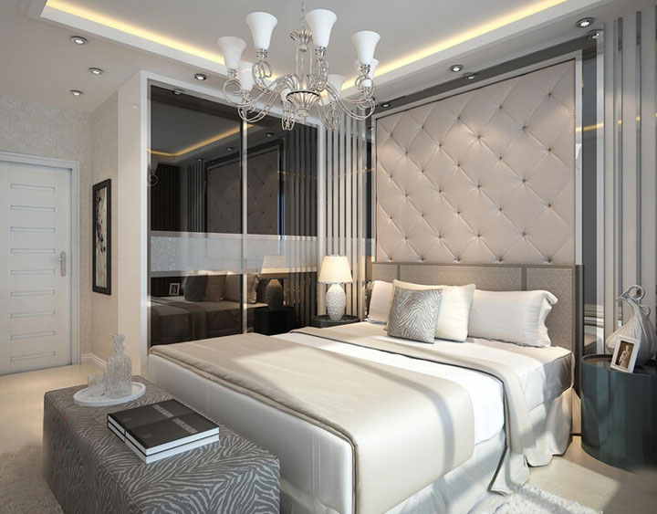 三居室现代家装 现代整体衣柜效果图