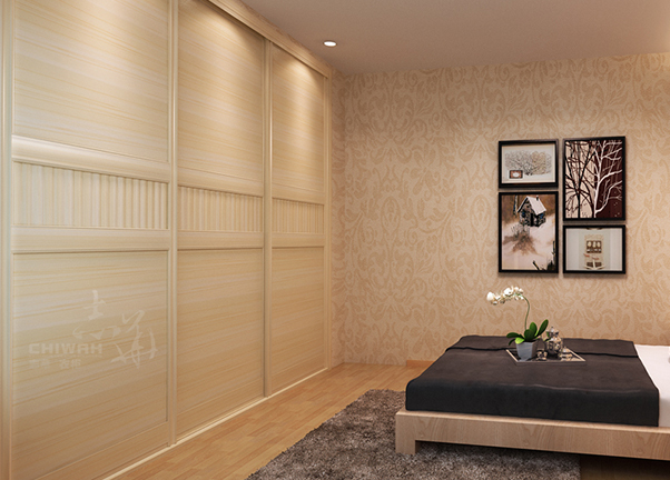 90后全身心装修 雅致端庄卧室衣柜图片