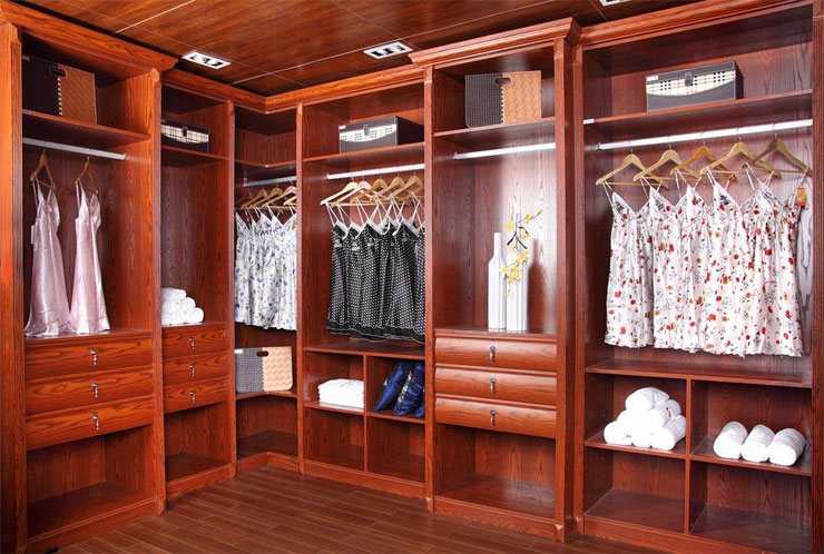 高端奢华大气衣柜效果图 工程师晒新家