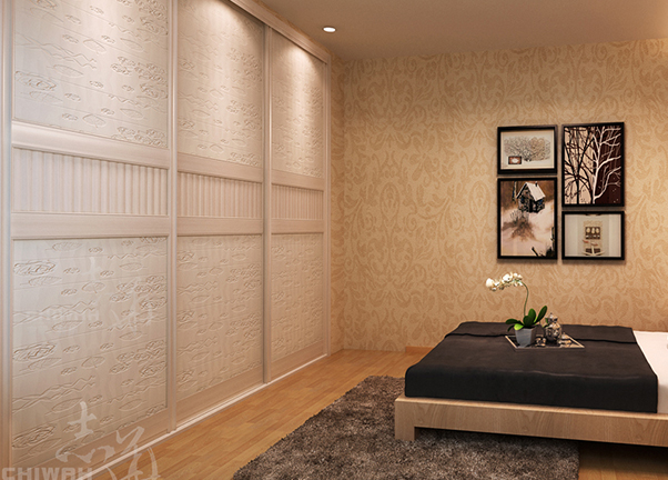 单身人士晒阳光美家 现代移门衣柜效果图