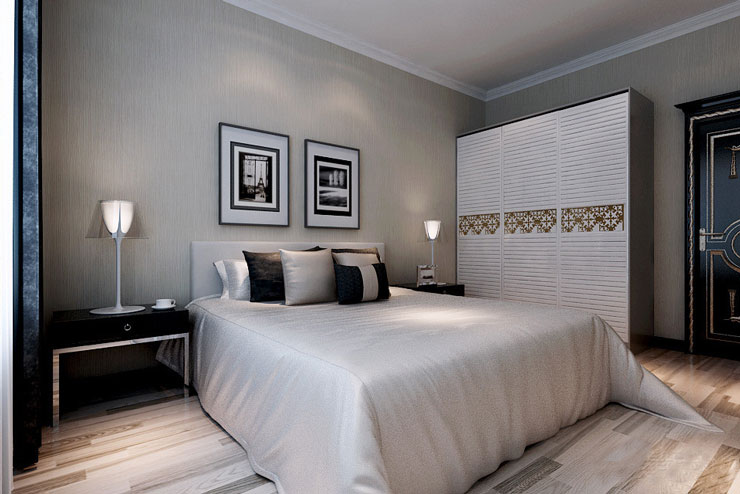 新古典风格衣柜图片 古典风格惊艳业主