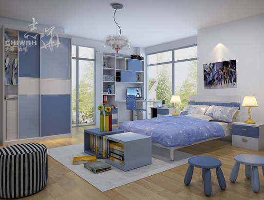 志华青少年衣柜设计图 为成长护航