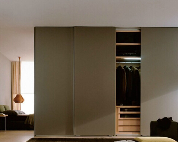 开放式卧室衣柜设计图 立体感十足的新家居体验